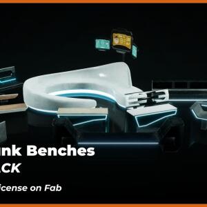 Cyberpunk Benches
