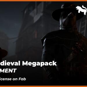 Dark Medieval Environment Megapack