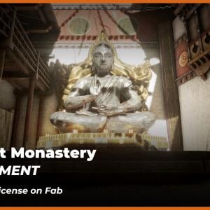 Buddhist Monastery Environment