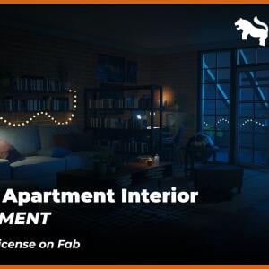 Student Apartment Interior Environment