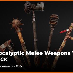 Post Apocalyptic Melee Weapons VOL.2 (Unreal Engine)