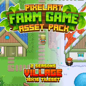 Farming Asset Pack Village 2 Seasons