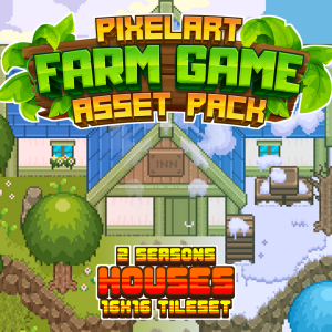 Farming Asset Pack Houses 2 Seasons