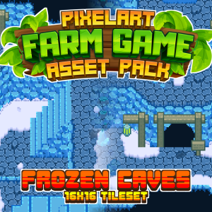 Farming Asset Pack Frozen Caves Tileset