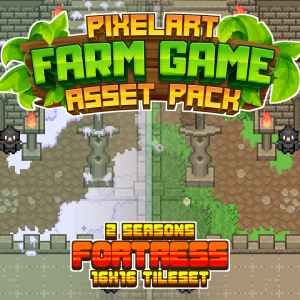 Farming Asset Pack Fortress Tileset