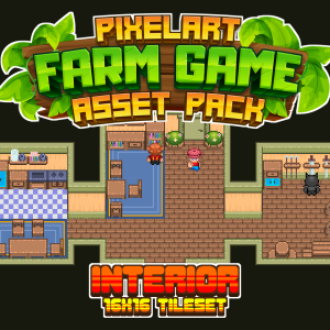 Farming Asset Pack Interior Tileset