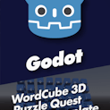 WordCube 3D: Puzzle Quest Game Template in Godot 4.6