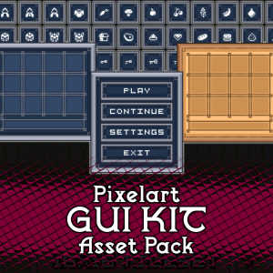 GUI KIT Pixelart Asset Pack