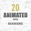 20 Animated Paper Backgrounds