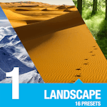 Preset # 1 for HDR projects - Landscape
