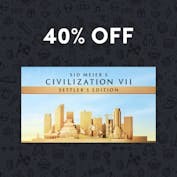 Sid Meier's Civilization VII: Settler's Edition Coupon (40% Discount)