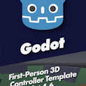 First-Person 3D Controller Template in Godot 4.6