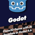 Chess3D Game with AI Template in Godot 4.6