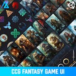 CCG Fantasy Game UI