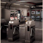 CCA Subway Train Terminal