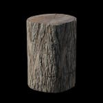 Outlaw - Prop - Log_Stool_A
