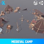 POLY - Medieval Camp