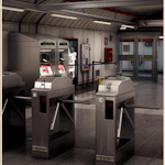 CCA Subway Train Terminal