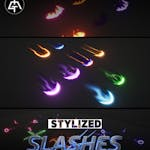 Stylized Slashes Vol.1 - Niagara (Unreal Engine)