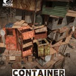 Container District Environment (Slum City) (Unity)