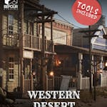 Western Desert Town w/ Construction Tool (Unreal Engine)