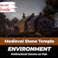 Medieval Stone Temple Environment