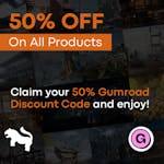 Leartes Gumroad 50% Discount Coupon