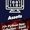 77+ Python App Collection - SaaS Starter Templates