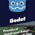 Procedural Quadruped Robot - Autonomous AI Dog in Godot 4.7 (First-Time Exclusive Humble Bundle Release)