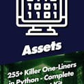 255+ Killer One-Liners in Python - Complete Development Kit