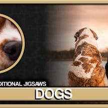 Pixel Puzzles Traditional Jigsaws Pack: Dogs