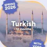 uTalk Turkish (With video) - 12 months