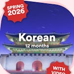 uTalk Korean (With video) - 12 months