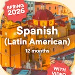 uTalk Spanish (Latin American) (With video) - 12 months