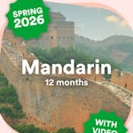 uTalk Chinese Mandarin (With video) - 12 months