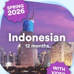 uTalk Indonesian (With video) - 12 months
