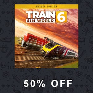 Coupon for Train Sim World 6: Deluxe Edition 50% off