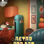 Retro Pop Art Living Space Environment (Unreal Engine)