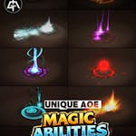 Unique AoE Magic Abilities Vol. 1 (Unity)