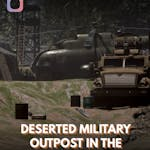 Deserted Military Outpost in the Forest Environment (Unreal Engine)