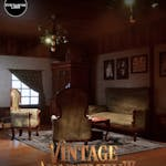 Vintage Apartment Modular Interior Environment (Unreal Engine)