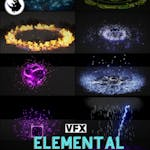 Elemental Spells VFX (Unreal Engine)
