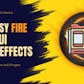 Fantasy GUI Sounds: Fire Themed Transitions and Stingers