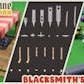 Stylized Blacksmith's Forge with Modular Swords