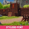 Stylized Medieval Modular Fort