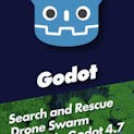 Search and Rescue Drone Swarm Robots in Godot 4.7 (First-Time Exclusive Humble Bundle Release)