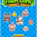 Animal Sprites Pixelart Asset Pack [Farming Game]