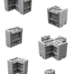 Fantasy Library - Bookcases