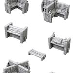Fantasy Library - Desks & Chairs