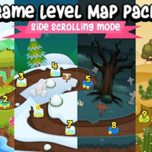 Game Level Map Pack Side Scrolling